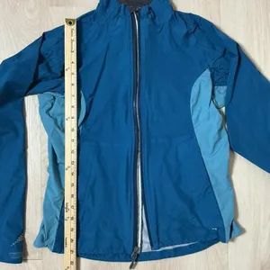 REI eVent Waterproof Breathable‎ Jacket Women's Small Blue Outdoor Active thumbnail 8