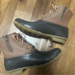 NWOB Sperry Duck Boots 9.5 thumbnail 4