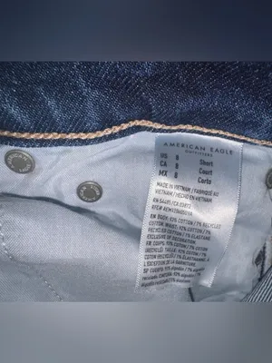 American Eagle Low Rise Skater Jeans Size 8 Short thumbnail 5