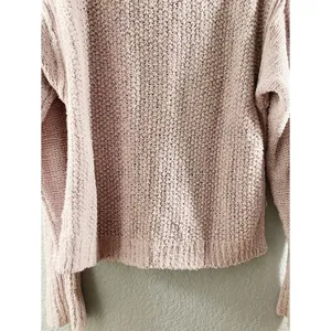 Free People Purple Coco V Neck Knit Sweater thumbnail 16