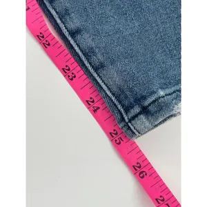 Good American Good Waist Crop Distressed Medium Wash Indigo‎ 139 jeans size 2/26 thumbnail 6