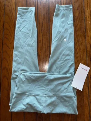 Lululemon Wunder Train High Rise 25” Misty Glade Size 6 NWT thumbnail 1
