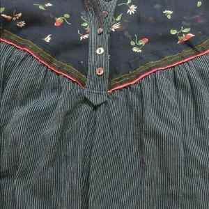 Anthropologie top by Free People bavy pinstripe S thumbnail 4