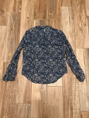 Anthropologie Maeve Petrin Floral Button Down Shirt thumbnail 5