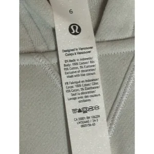 Lululemon Scuba Pullover Hoodie Mint Green Womens Size 6 LW3DAMS thumbnail 3