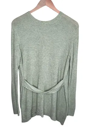 Lululemon Green Knit Sincerely Yours Sweater 8 thumbnail 1