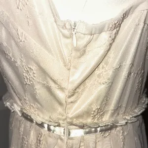 Altar'd State Cream Lace Dress. Large thumbnail 5