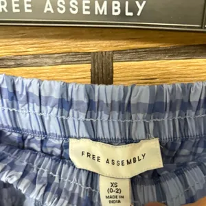 Free Assembly Two Piece Skirt Set Size‎ XS Blue thumbnail 6