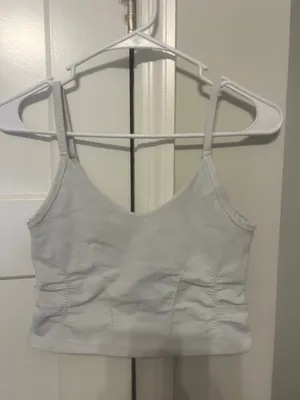 White Free People Top thumbnail 2