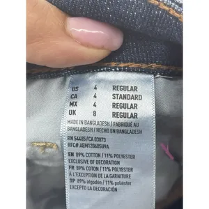American Eagle Womens Size 4 Regular Skinny‎ Jeans Q0009 thumbnail 3