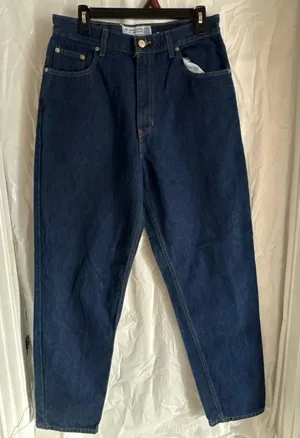 Vintage Abercrombie And Fitch Jeans Womens‎ Sz 12 Cotton Made In USA Blue 90s thumbnail 1