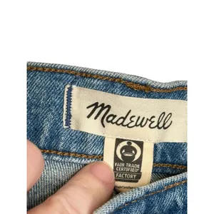 Madewell Women Jeans The Perfect Vintage Hi-Rise Straight‎ Mid Wash Crop 25 NWT thumbnail 5
