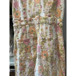 Show Me Your Mumu Jacksonville Cropped Jumpsuit Groovy Blooms Stripe Womens S thumbnail 9