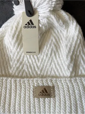 Adidas Women's Twilight 4 Ballie Hat. White Clear/Grey Logo. New with Tags thumbnail 6