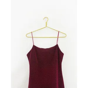 Mango Lurex Glitter Strap Mini Dress Size Small Metallic Stretch Going Out thumbnail 5