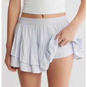 Abound‎ Skort Ruffle Purple Size medium thumbnail 3