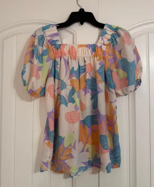 Entro Flowery Top thumbnail 3
