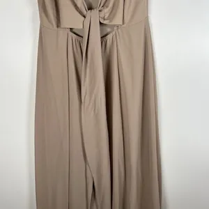 Show Me Your Mumu Tan‎ Lauren Tie Maxi Dress Women's Size Small Wedding Formal thumbnail 7
