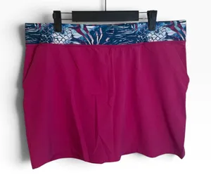 Reel Legends Tropical Fuchsia Athletic Skort thumbnail 1