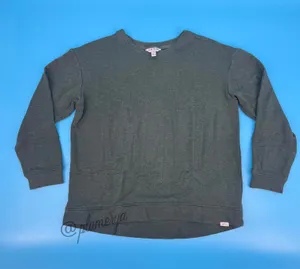 Orvis Classic Collection Women's Green Crewneck Casual Pullover Sweater Size M thumbnail 1