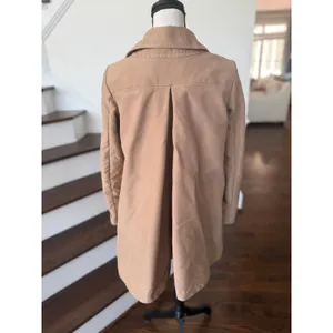 DSquared2 Oversize A-Line Swing Cropped Length Trench Coat Flaw thumbnail 4