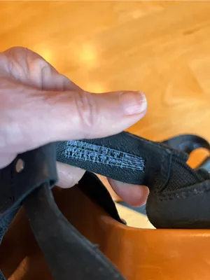 UGG Black Suede Studded Wood Block Heel Sandals thumbnail 6