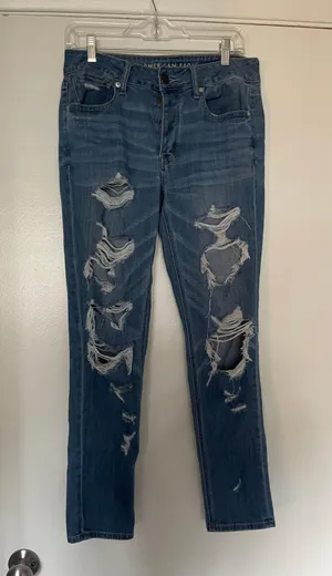 American Eagle Outfitters Tom Girl Jeans thumbnail 1