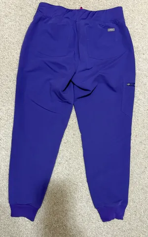 FIGS Purple Zamora Jogger Scrub Pants thumbnail 3