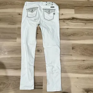 Miss Me Signature Ankle Skinny White Jeans Women’s 29 thumbnail 2
