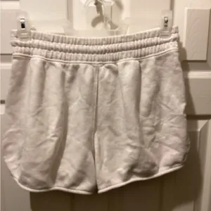 Aerie Cream Athletic Shorts thumbnail 2