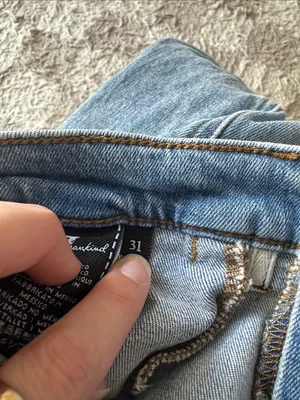 7 For All Mankind Light Blue Flared Jeans thumbnail 6