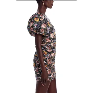 NWT Rhode‎ Suzette Puff Sleeve Mini Dress Floral Cotton Sz 2 $450 thumbnail 3