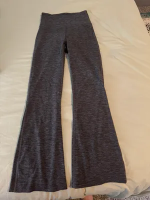 Lululemon Gray Flare Leggings thumbnail 1