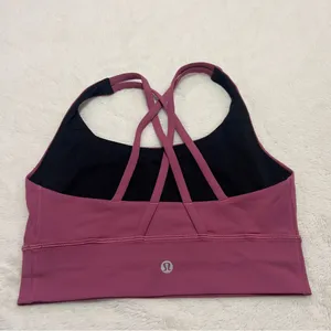 Pink lululemon sports bra thumbnail 2