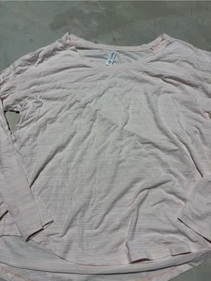 Athleta Light Pink Long-Sleeve Women's Top large thumbnail 4