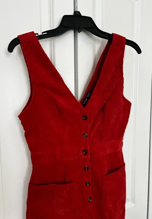 Shein Corduroy Dress thumbnail 4