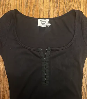 Princess Polly Black Bodysuit thumbnail 3
