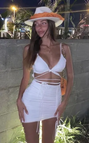White Ruched Detail Mini Dress thumbnail 1