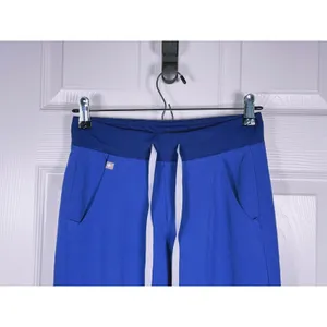 FIGS Womens Zamora Jogger Scrub Pants Size XXS Blue Medical Workwear Utility thumbnail 5