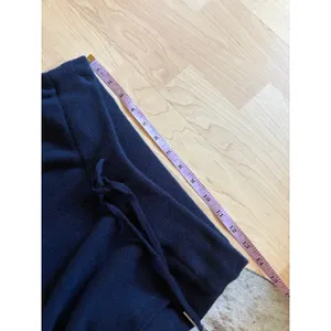 Quince Mongolian Cashmere Straight‎ Leg Pants In True Navy Size Small thumbnail 7