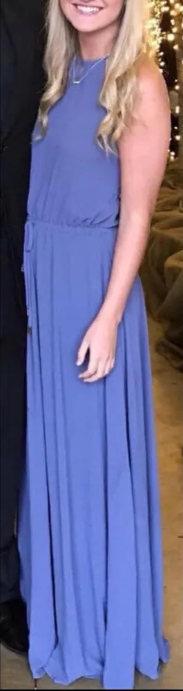 Lulu's Lavender Maxi Dress thumbnail 1