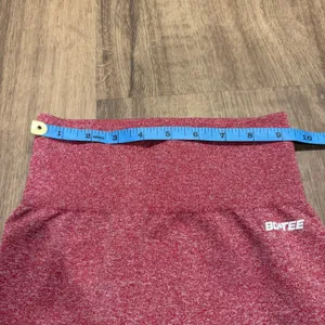 Bo+Tee Womens Red 2PC Seamless Sports Bra Legging Yoga Pant Set XS/Small thumbnail 8