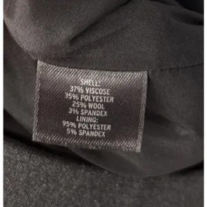 Semantiks Skirt Size 2 Charcoal Wool Career Pleated Ruffle Academia Office Siren thumbnail 6