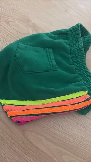 Aviator Nation green lounge shorts  thumbnail 3
