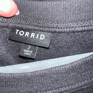 Torrid Black Skeleton Graphic Sweatshirt thumbnail 2