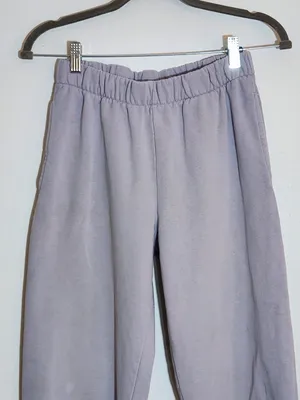 John Galt Light Purple-Gray Sweatpants One Size Flaw thumbnail 2