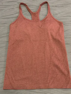 lululemon athletica Ribbed Racerback Tank - Dusty Rose thumbnail 1