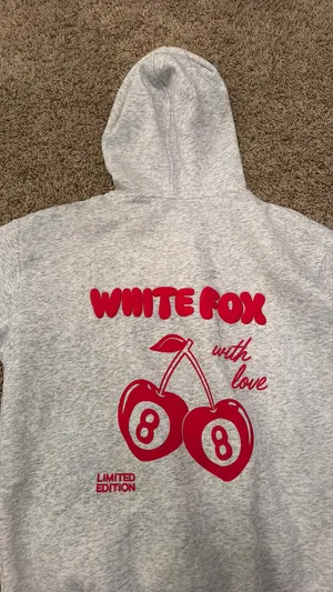 White Fox Boutique Cherry Hoodie XS/S thumbnail 3