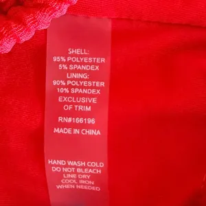 Bikini Bliss Women Hot Pink Crinkle Textured One Piece Swimsuit Size‎ L High Cut thumbnail 10