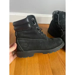 Timberland Black Linden Woods Boots 6" Ortholite‎ footbed Outdoor Suede Nubuck 7 thumbnail 2